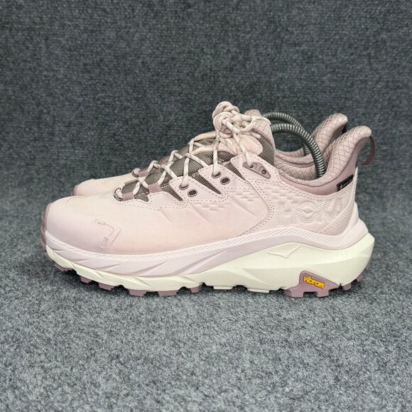 Hoka Kaha 2 GTX Hiking Shoe Womens 8.5 Cosmic Pearl Athletic Gore-Tex Waterproof - Picture 5 of 14